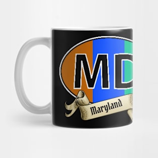 MARYLAND BANNER DESIGN Mug